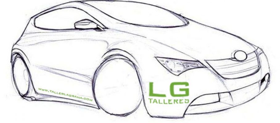 logo taller la grana coche